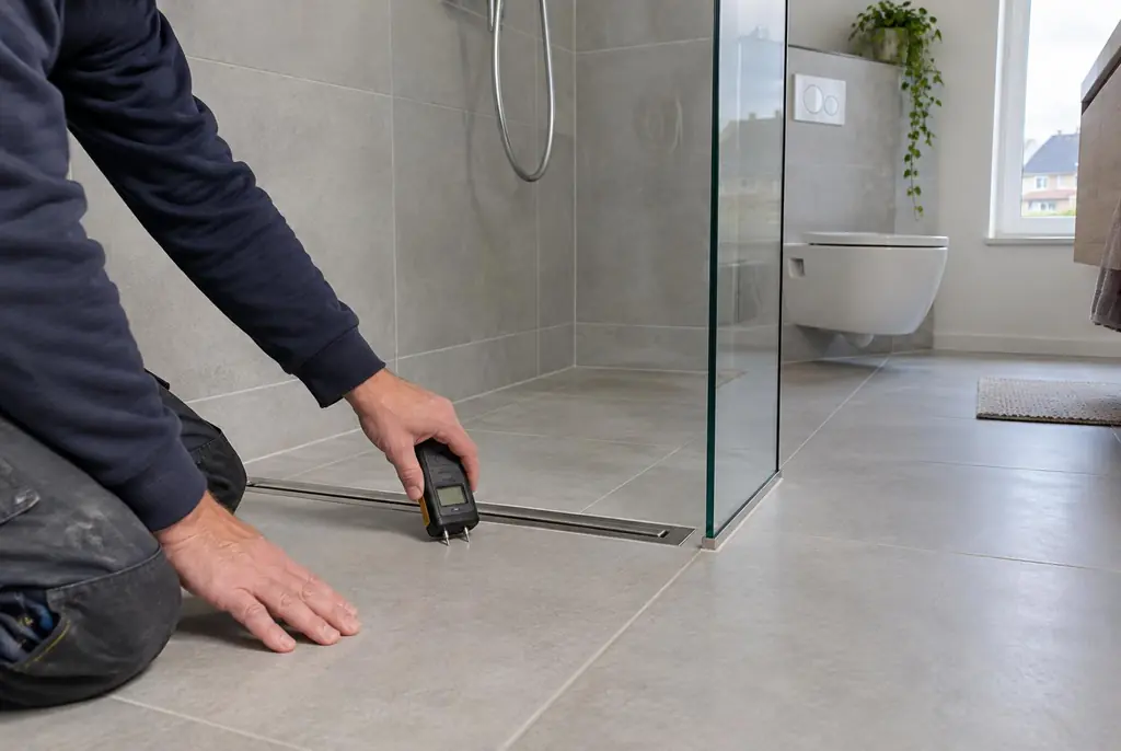 Lekdetectie Elspeet – badkamer in een nieuwbouwwoning